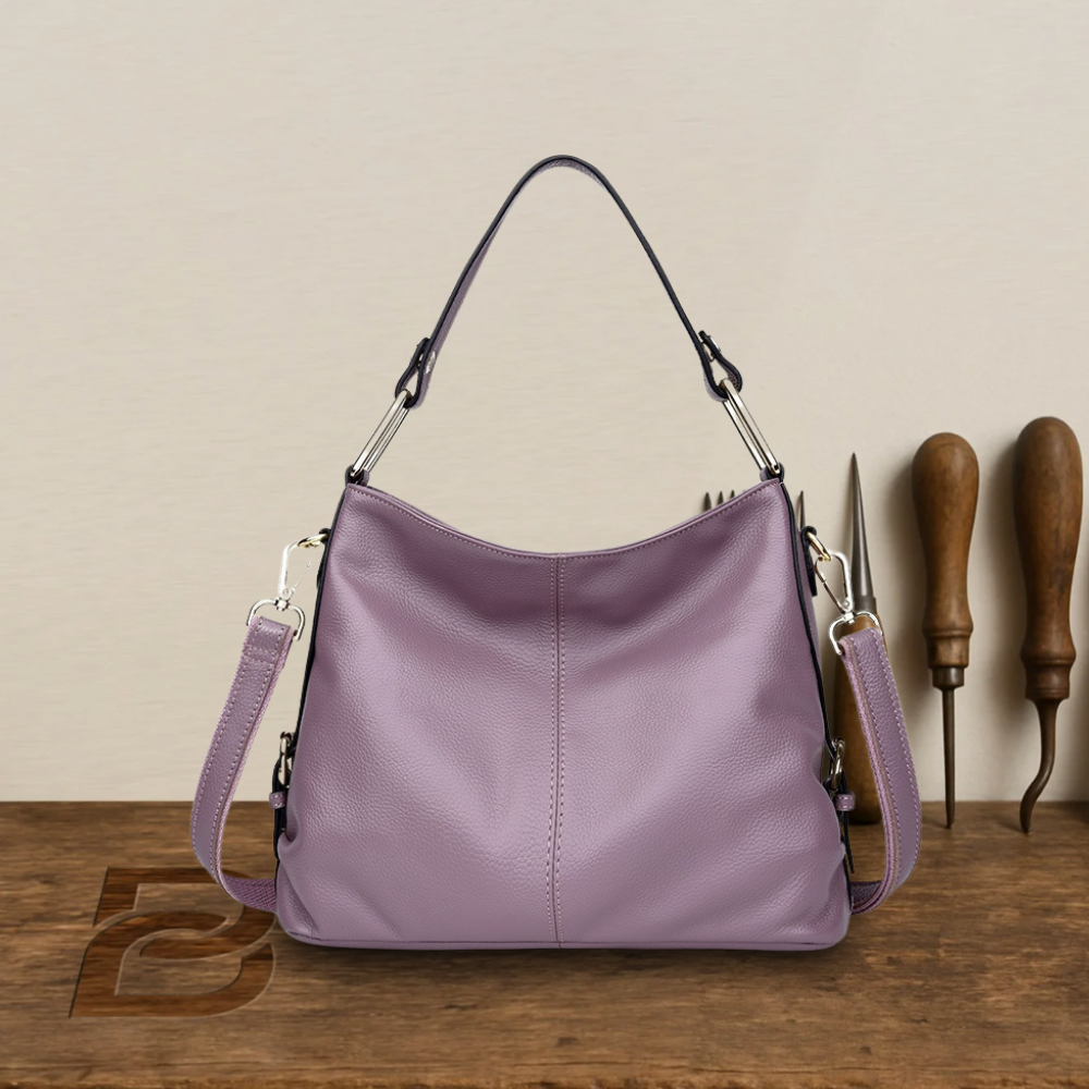 Sac à bandoulière en cuir véritable