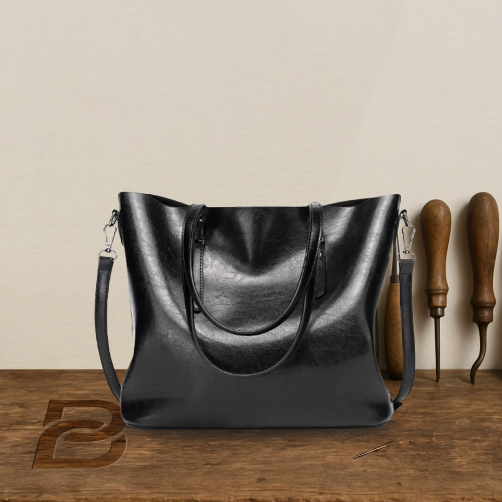 Nicole - Sac Bandoulière Cuir Vintage Elegance - Série Limitée Héritage