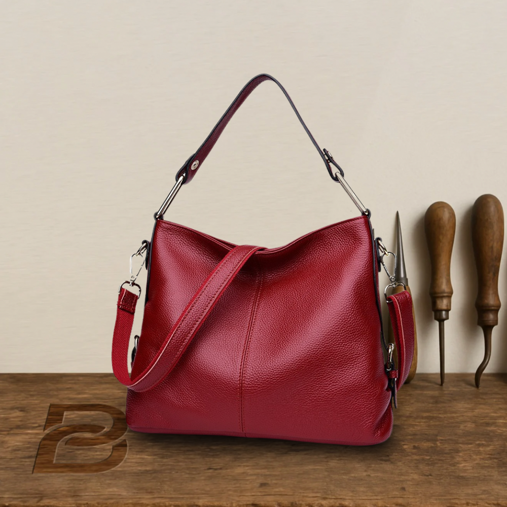 Sac à bandoulière en cuir véritable