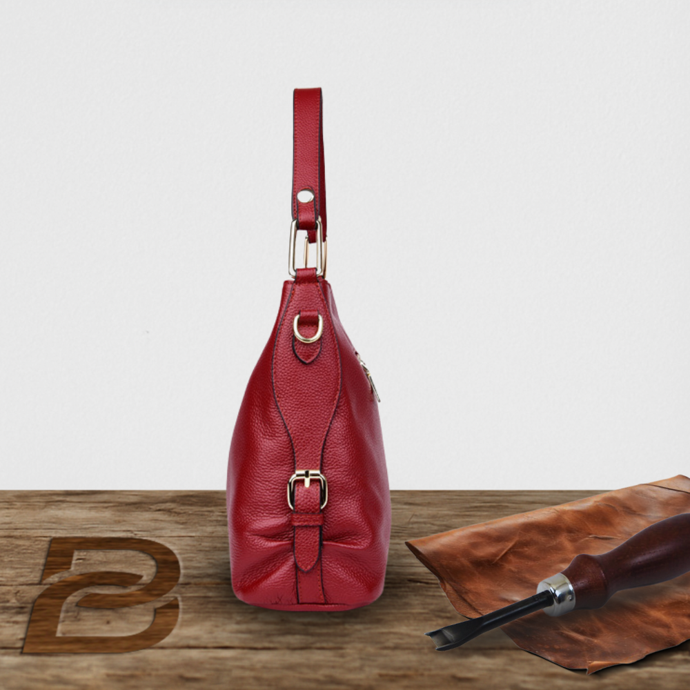 Sac à bandoulière en cuir véritable
