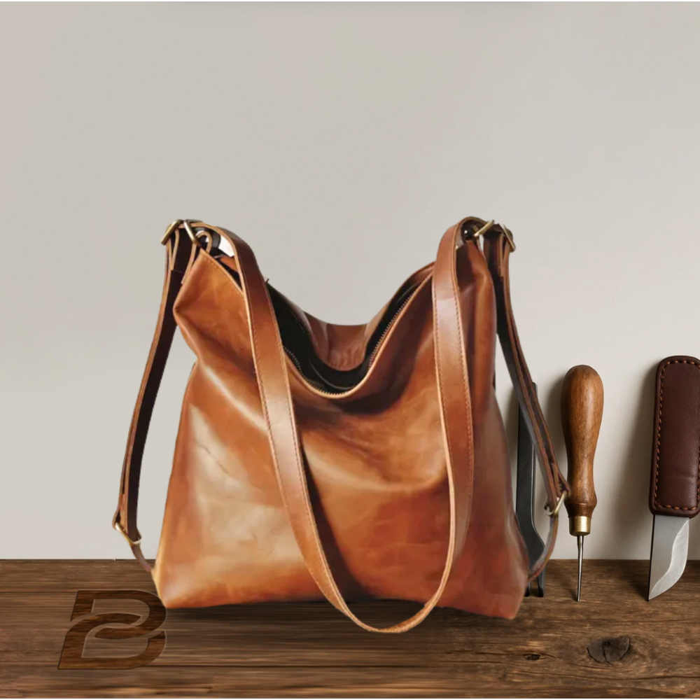 Timeless - Grand Sac Cuir Vintage Elegance - Série Limitée Héritage