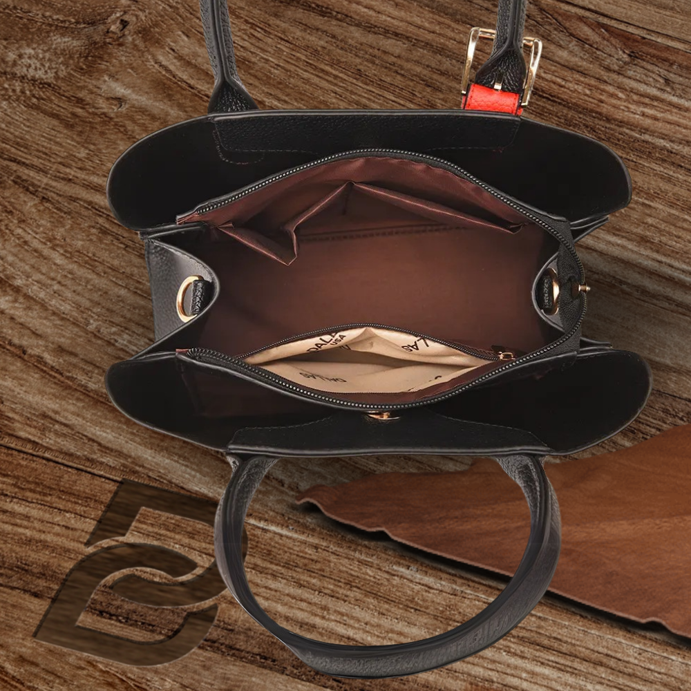 Sac à main en cuir fabriqué à la main