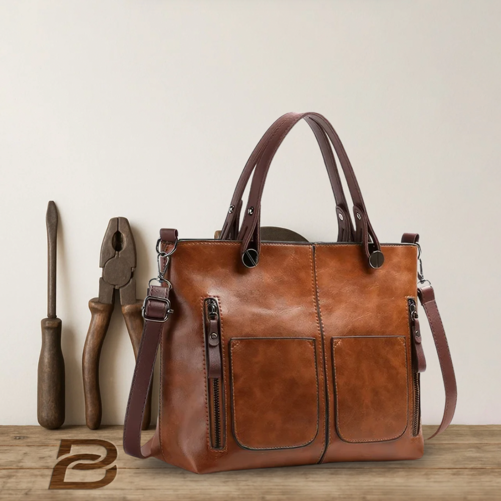 Sac à bandoulière en cuir vintage - Ma dernière collection
