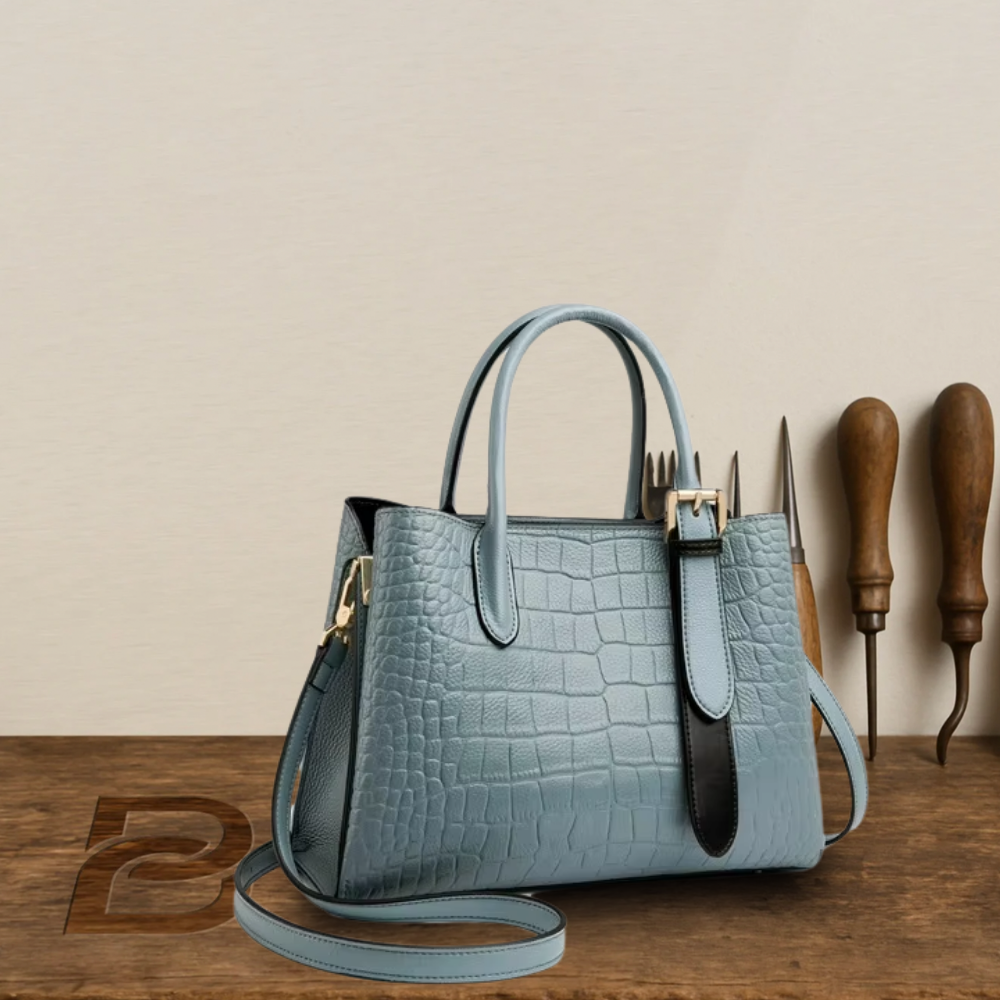 Sac à main en cuir fabriqué à la main