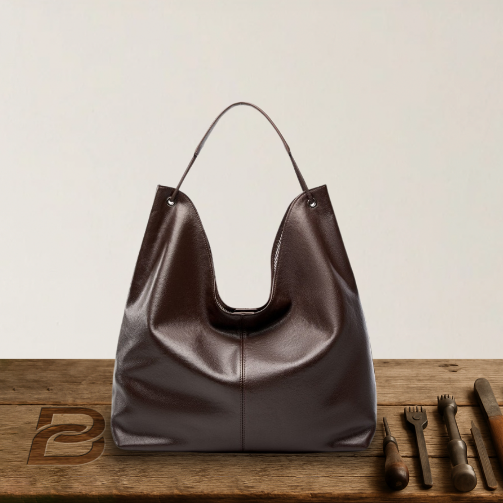Camille - Sac Épaule Minimaliste Cuir - Série Limitée Héritage