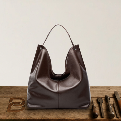 Camille - Sac Épaule Minimaliste Cuir - Série Limitée Héritage