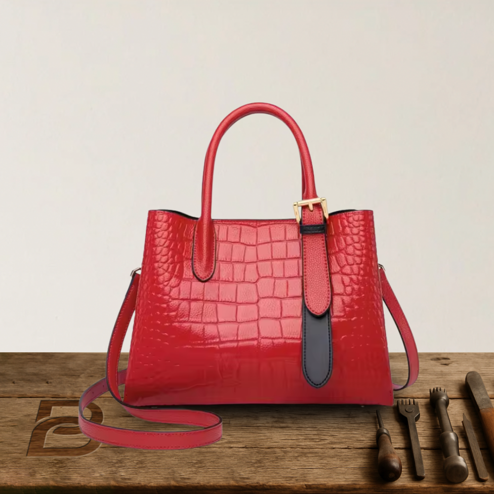 Sac à main en cuir fabriqué à la main