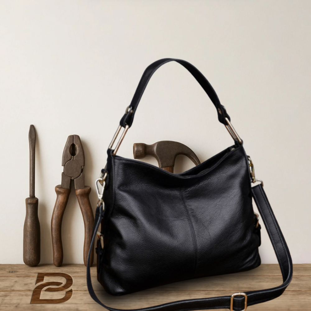 Sac à bandoulière en cuir véritable