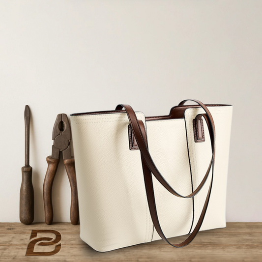 Céleste - Grand Shopper Cuir - Série Limitée Héritage