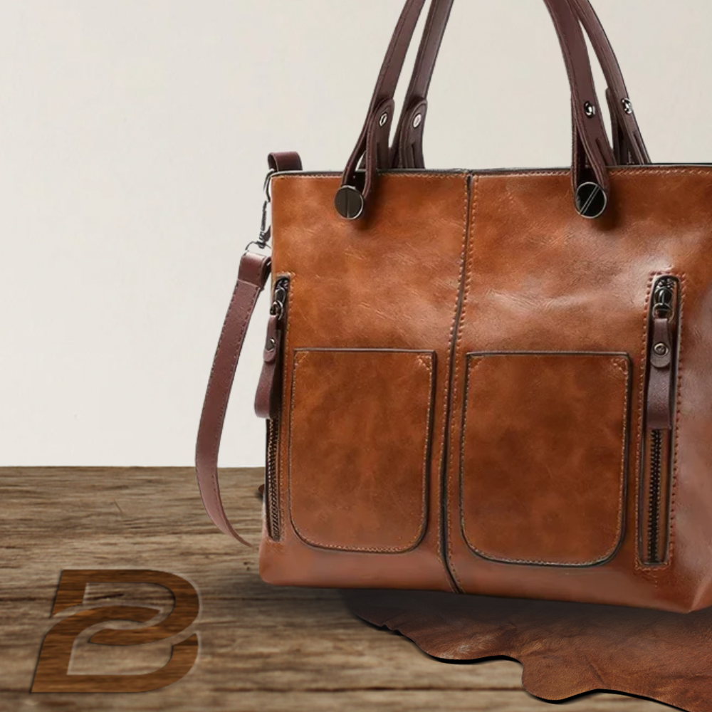 Sac à bandoulière en cuir vintage - Ma dernière collection