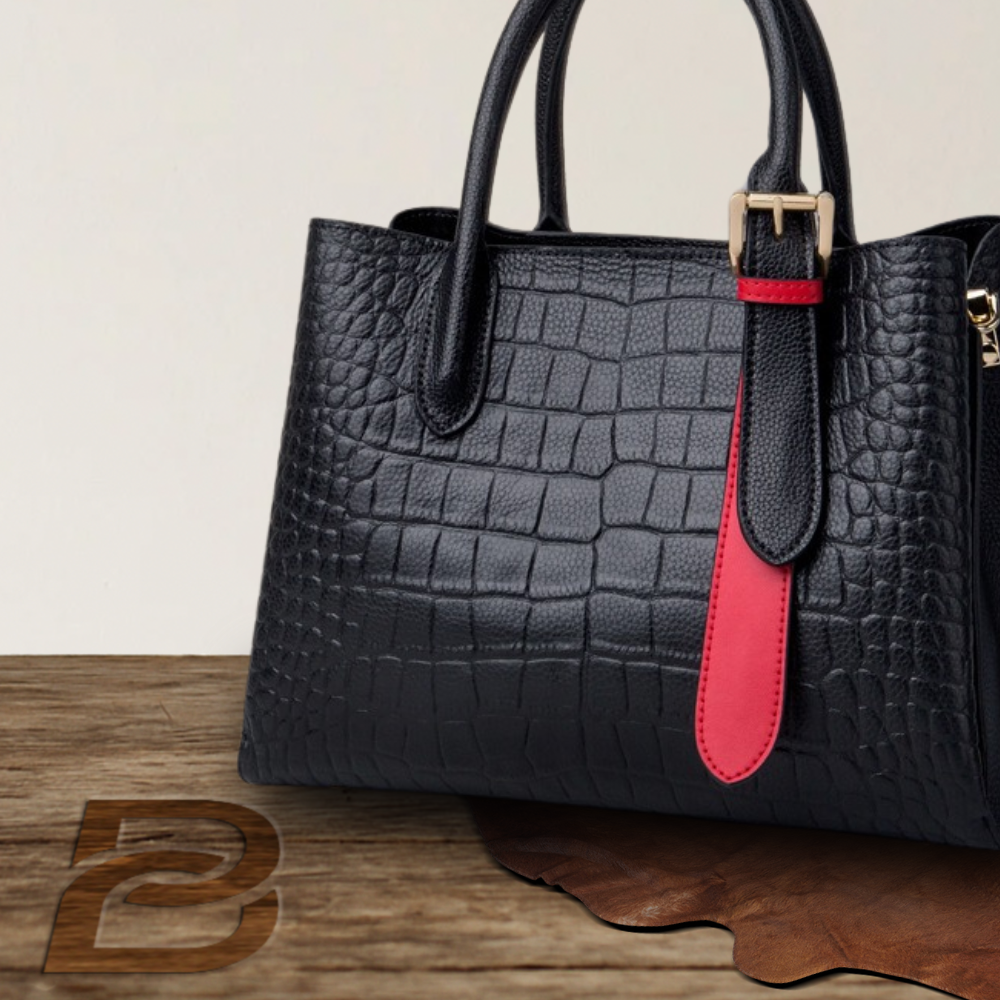 Sac à main en cuir fabriqué à la main