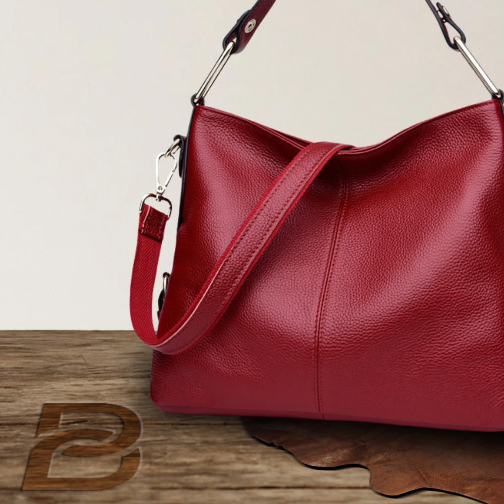 Sac à bandoulière en cuir véritable