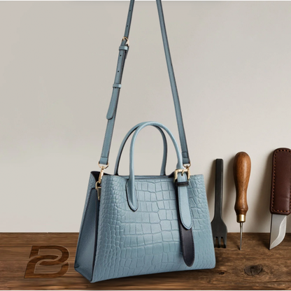 Amélie - Sac à Main Artisanal Cuir Naturel - Série Limitée Héritage