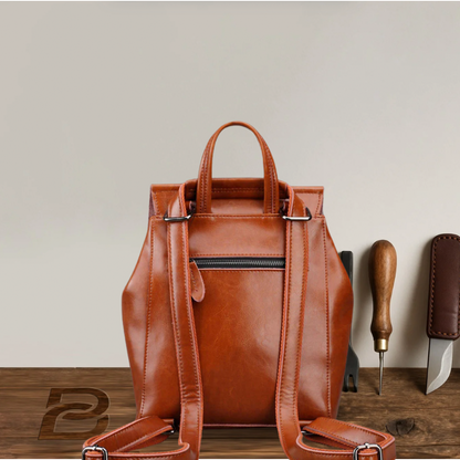 Léonie - Sac à Dos Cuir - Série Limitée Héritage