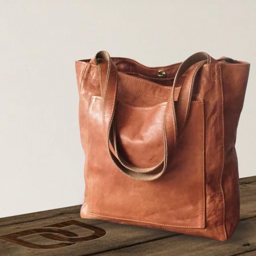 Sac fourre-tout en cuir vintage - Ma dernière collection