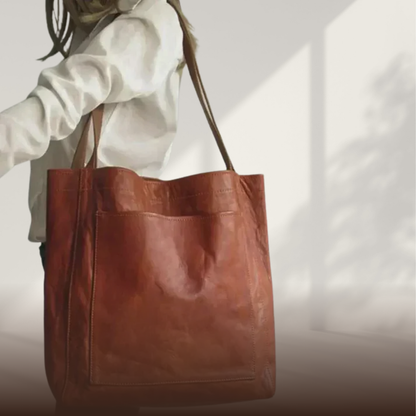 Lorena - Grand Cabas Cuir Vintage - Série Limitée Héritage