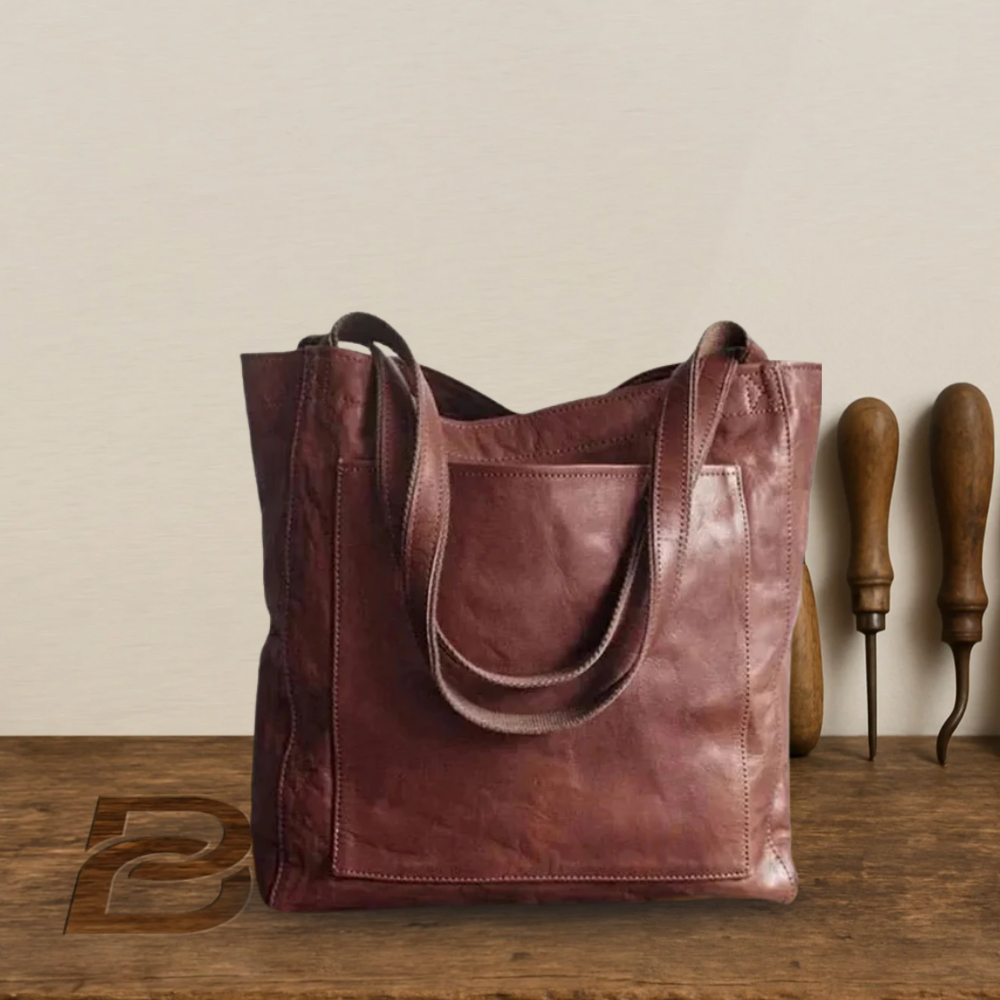 Sac fourre-tout en cuir vintage - Ma dernière collection