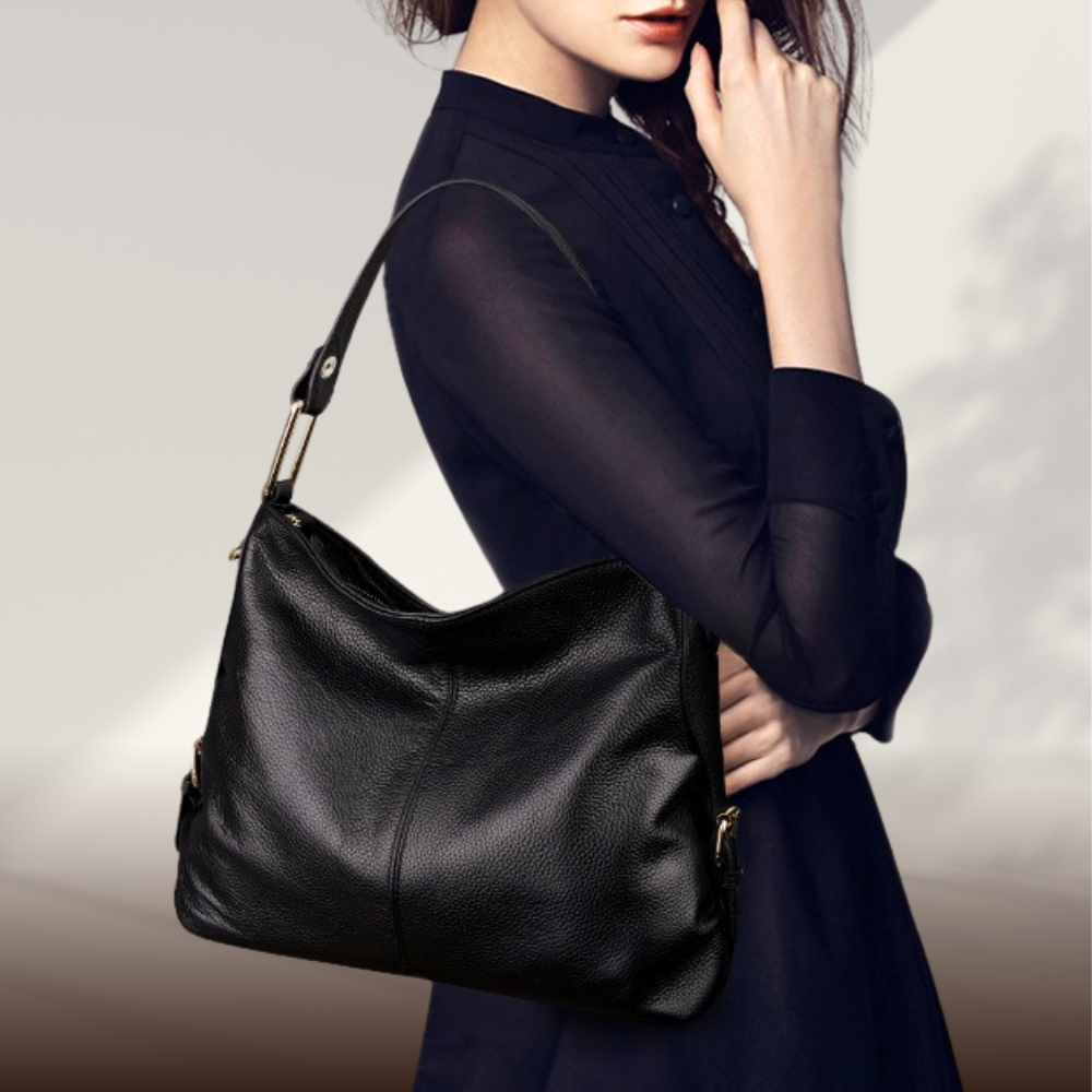 Sac à bandoulière en cuir véritable