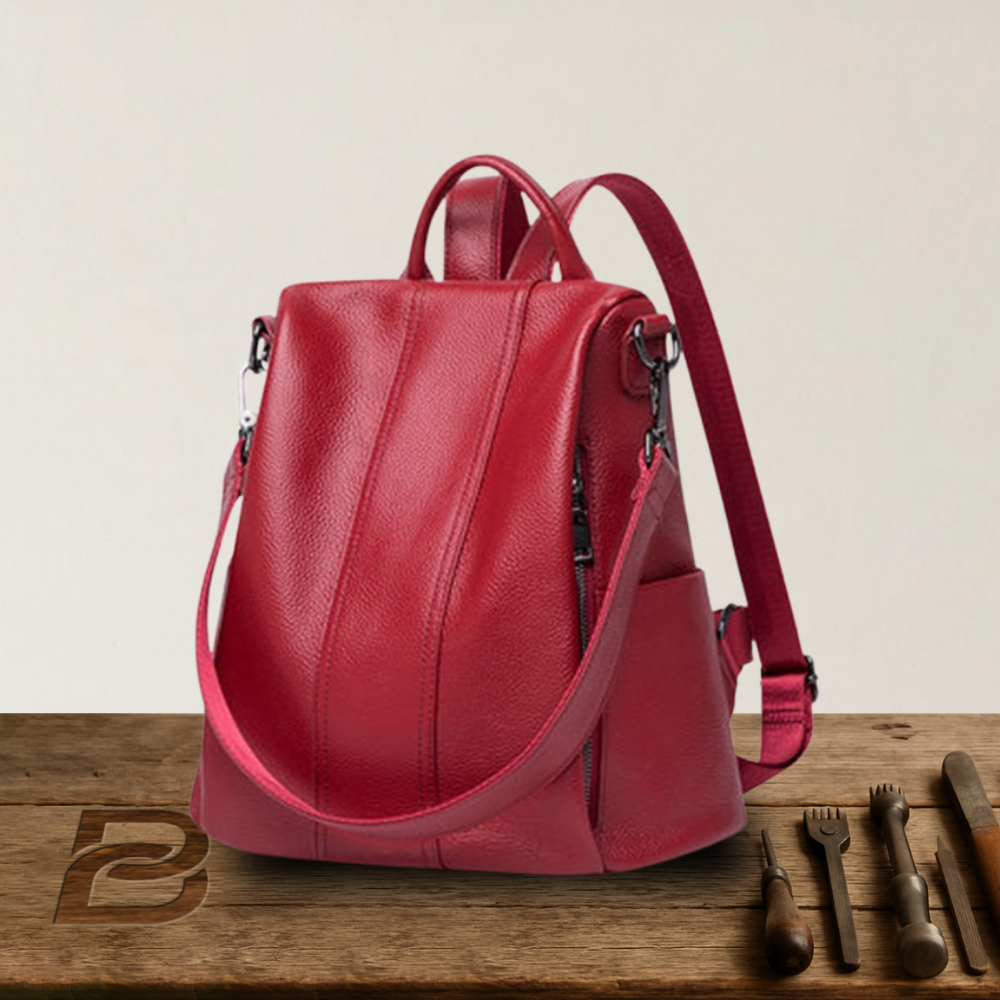 Sac à dos en cuir souple de qualité supérieure