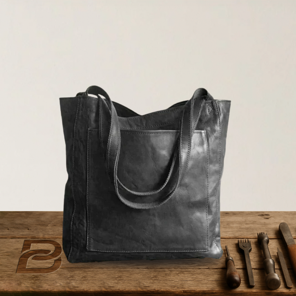 Sac fourre-tout en cuir vintage - Ma dernière collection