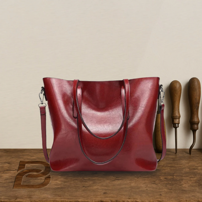 Nicole - Sac Bandoulière Cuir Vintage Elegance - Série Limitée Héritage
